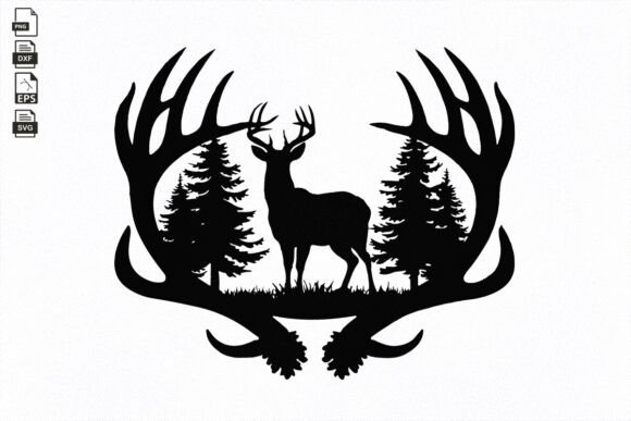 Download Detailed Deer Head, Whitetail Deer SVG - Deer svg Collection