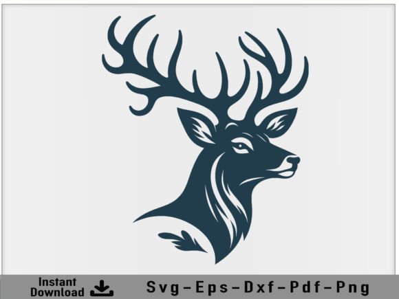 Download Hunting DEER Svg Vector Silhouette File - Deer svg Collection