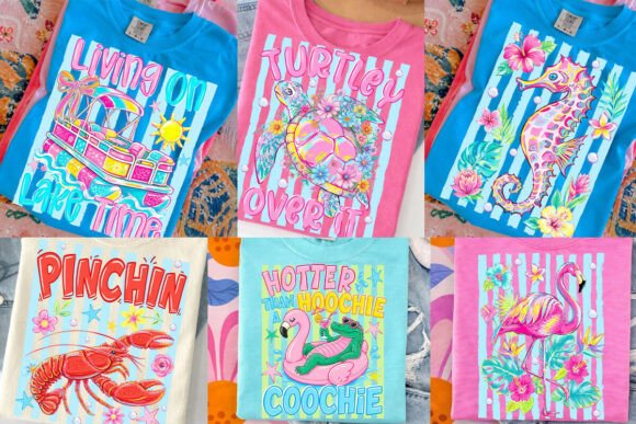 Download Striped Coastal Summer PNG Bundle - Summer png Collection