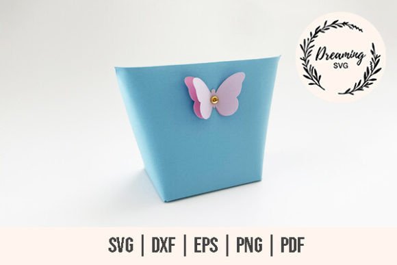 Download Butterfly Treat Box SVG Templates - Treat box svg Collection