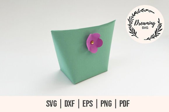 Download Flower Treat Box SVG - Flower Gift Box - Treat box svg Collection